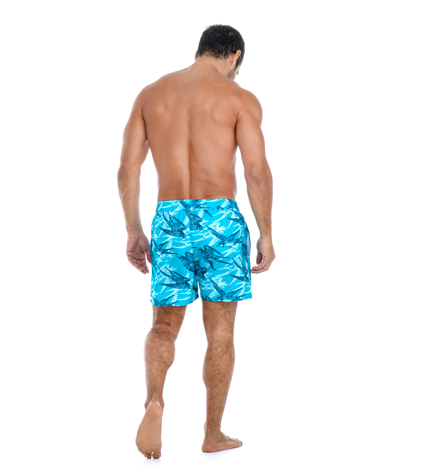 Men Swim Shorts - Free Fly