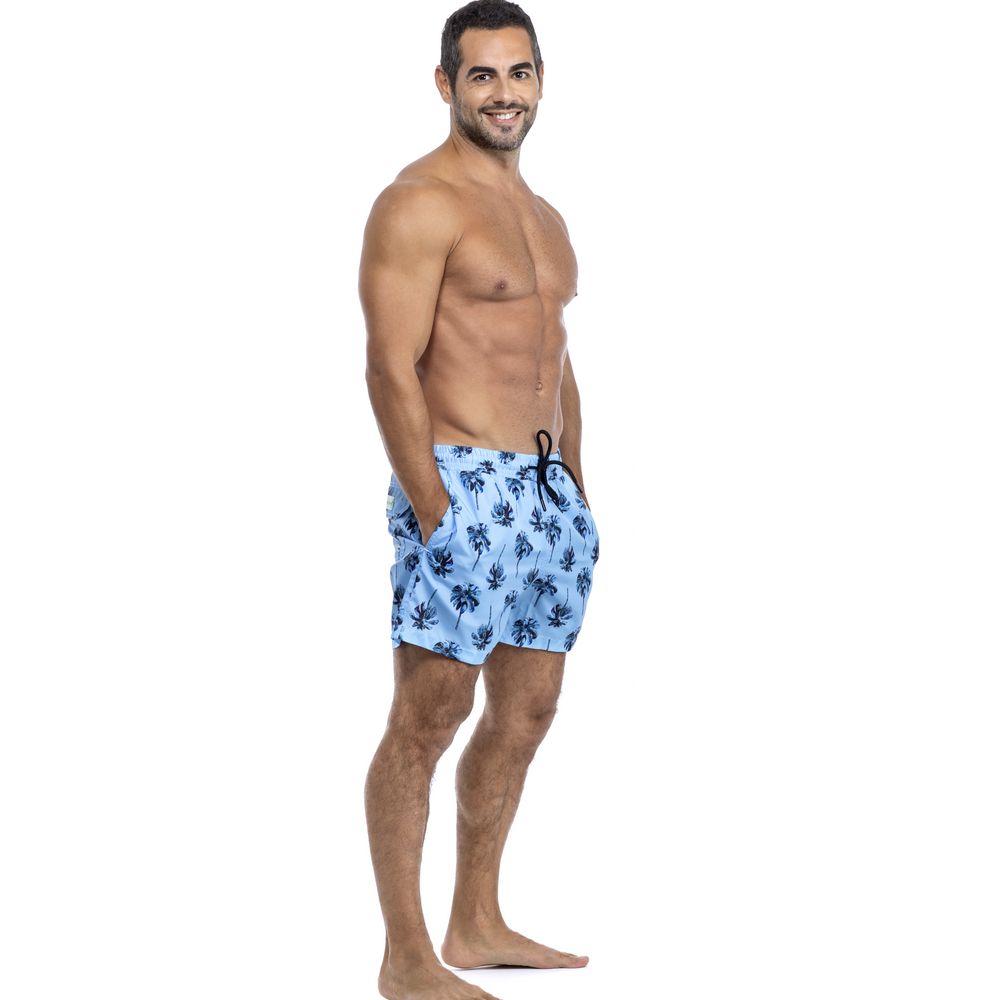 Men Swim Shorts -  Palms Bubble