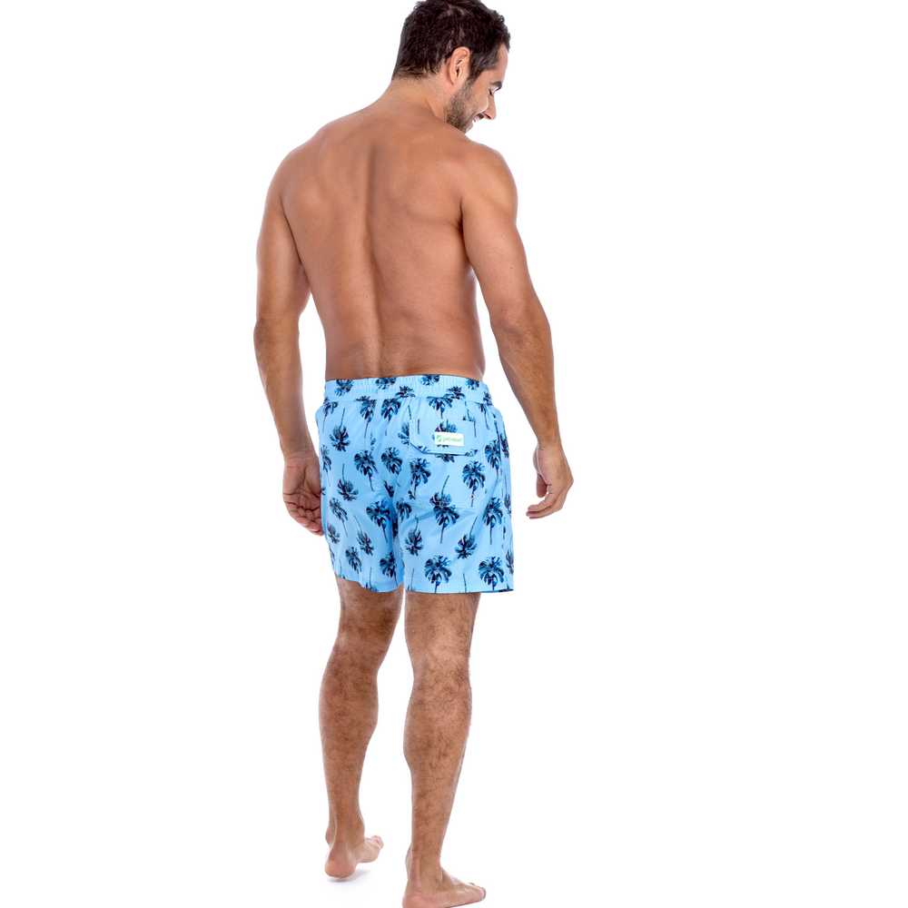 Men Swim Shorts -  Palms Bubble