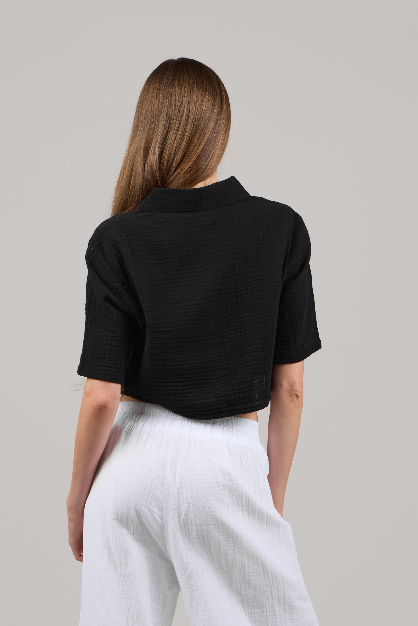 Укороченная рубашка NICOLE