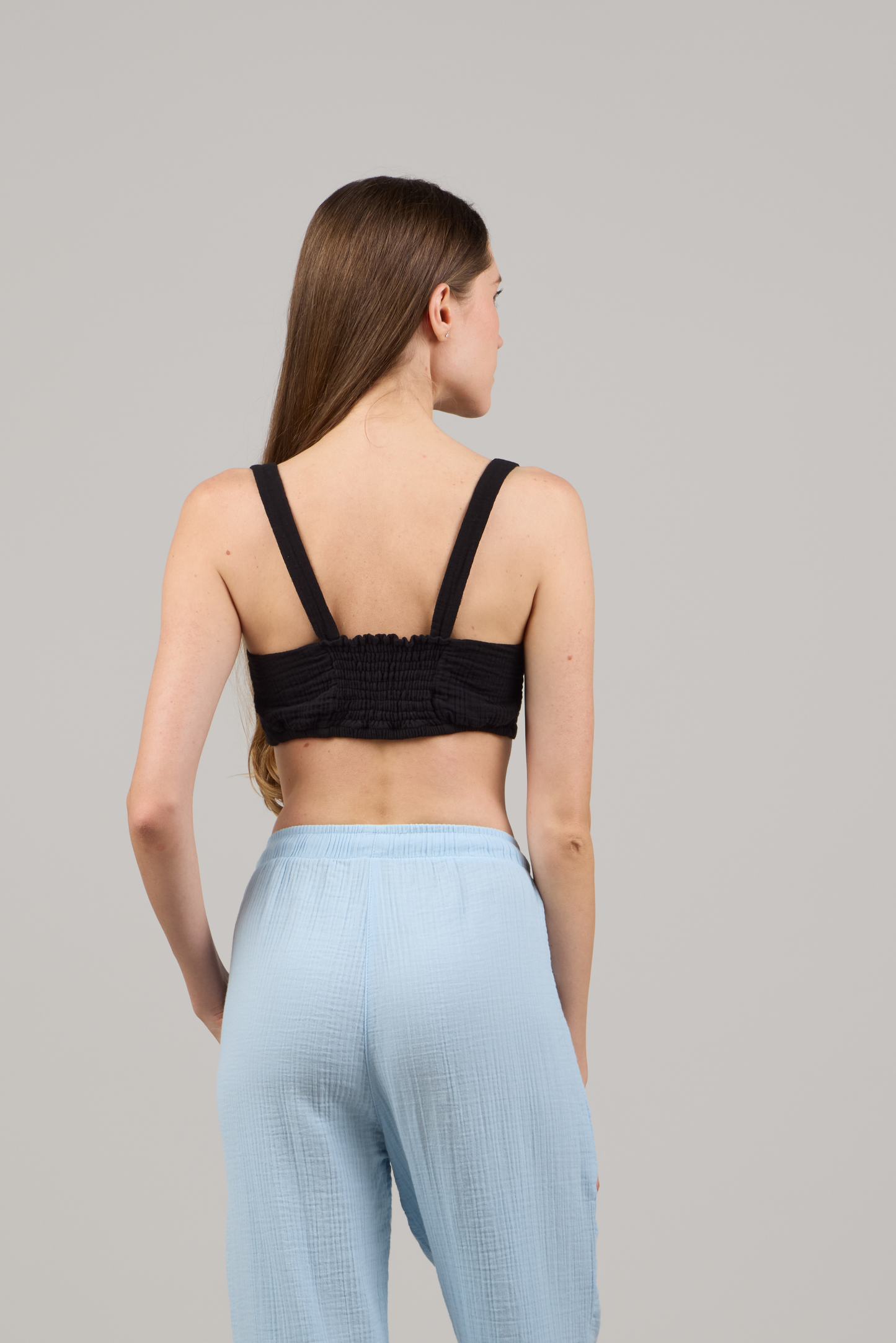 Мини-топ KATTY, двойной сиреневый