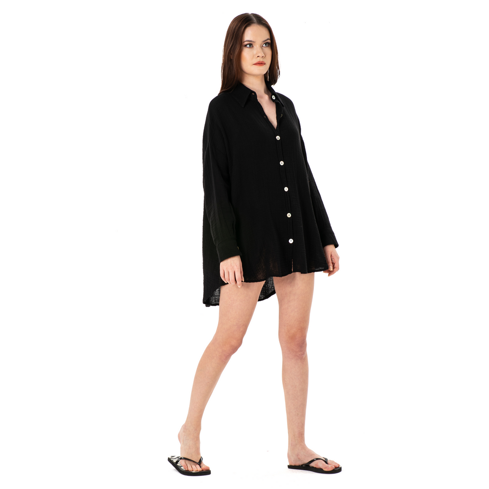 
                      
                        NIKKI DOUBLE SHIRT-BLACK
                      
                    