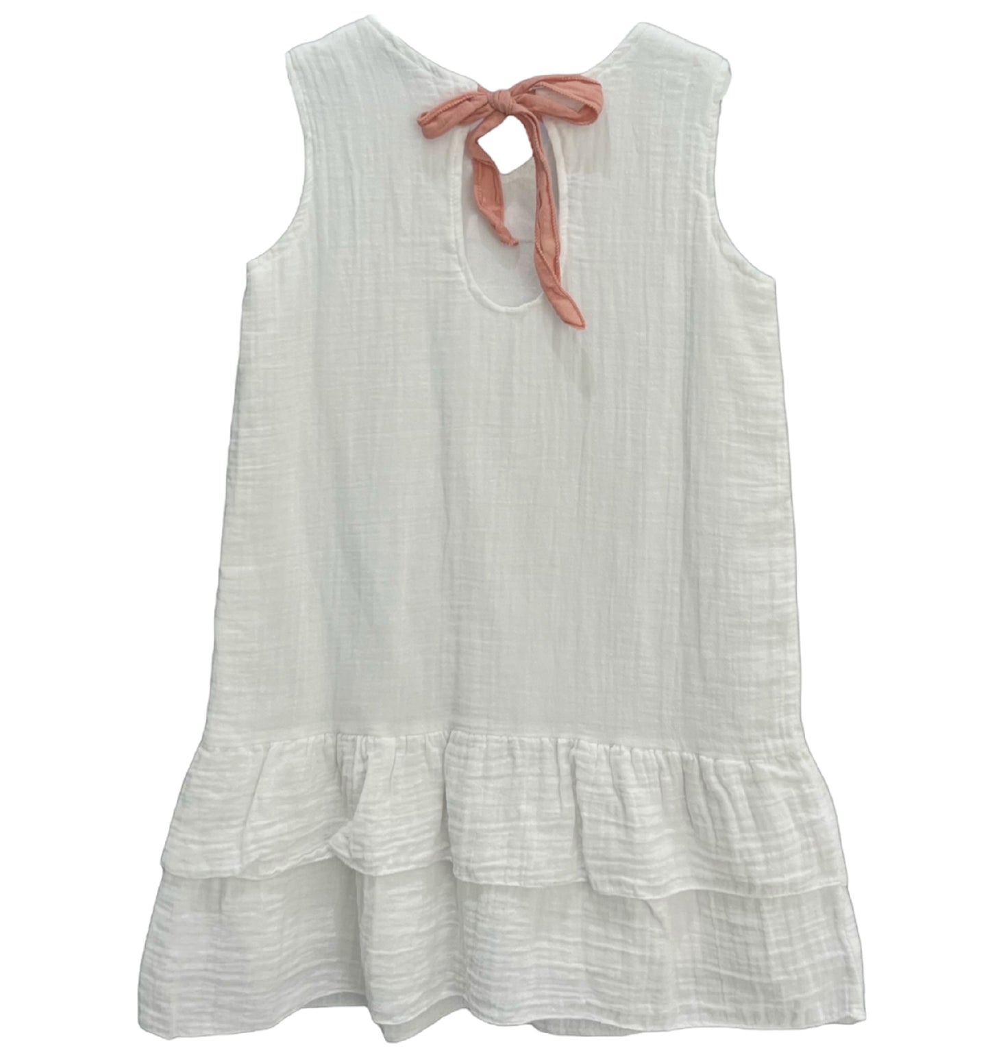 KIDS RIVER DRESS DC-WHITE