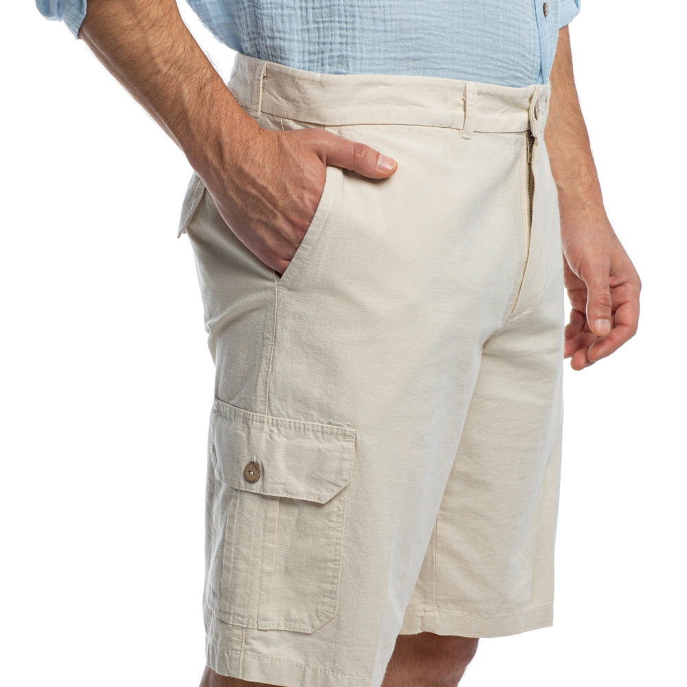 
                      
                        WILLIAM CARGO SHORTS-BEIGE
                      
                    