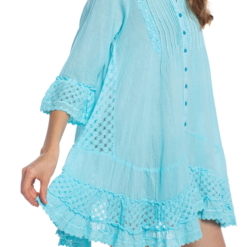 
                      
                        Freedom Tunic- Turquoise
                      
                    