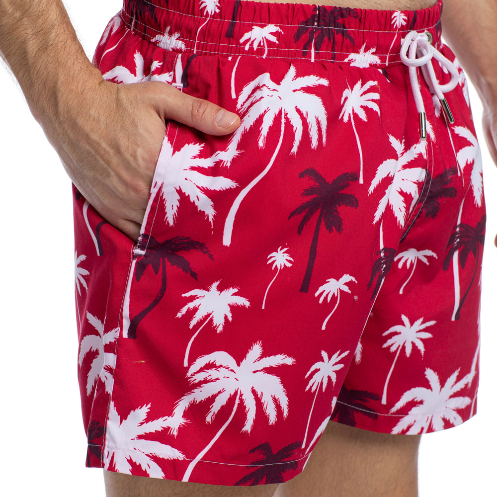 
                      
                        Milano - Palms in Red - Swim shorts
                      
                    