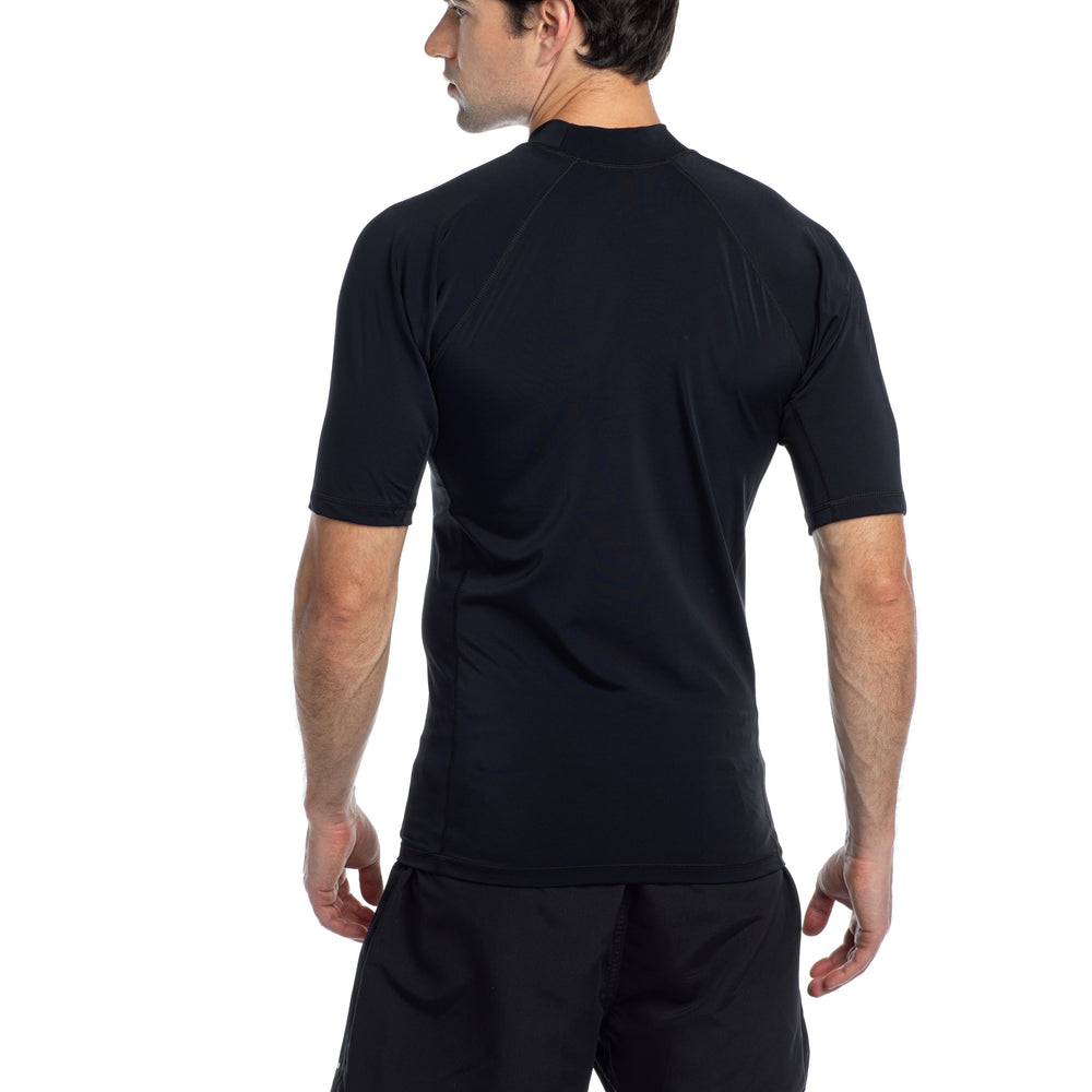 
                      
                        Solid Black - Short Sleeve Rashguard
                      
                    