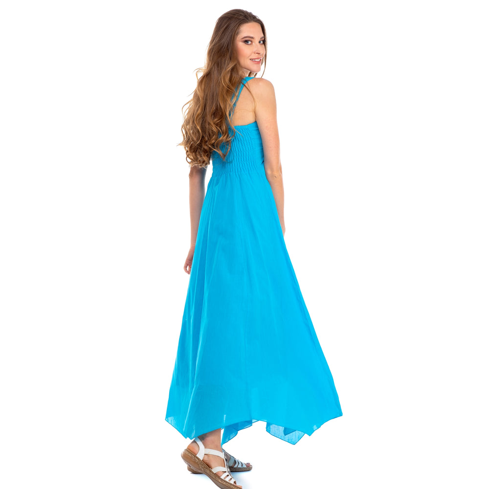 
                      
                        EVA Long Dress- Turquoise
                      
                    