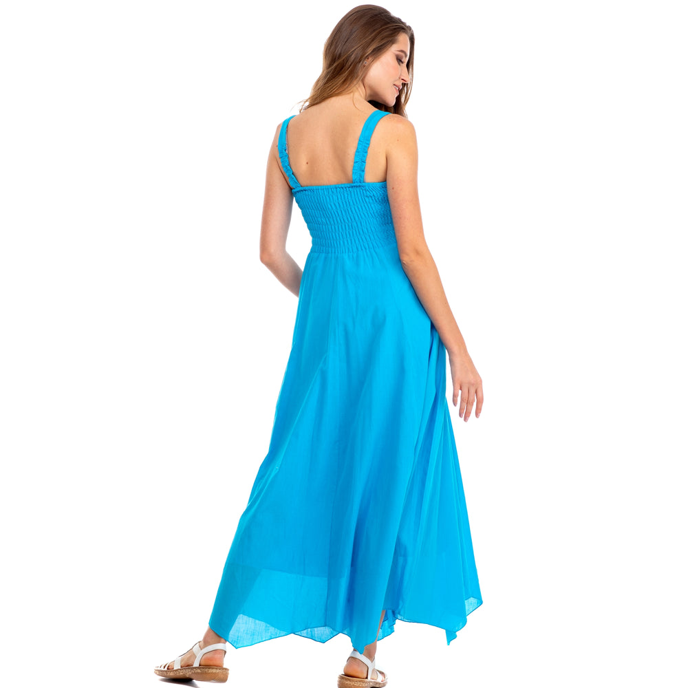 
                      
                        EVA Long Dress- Turquoise
                      
                    