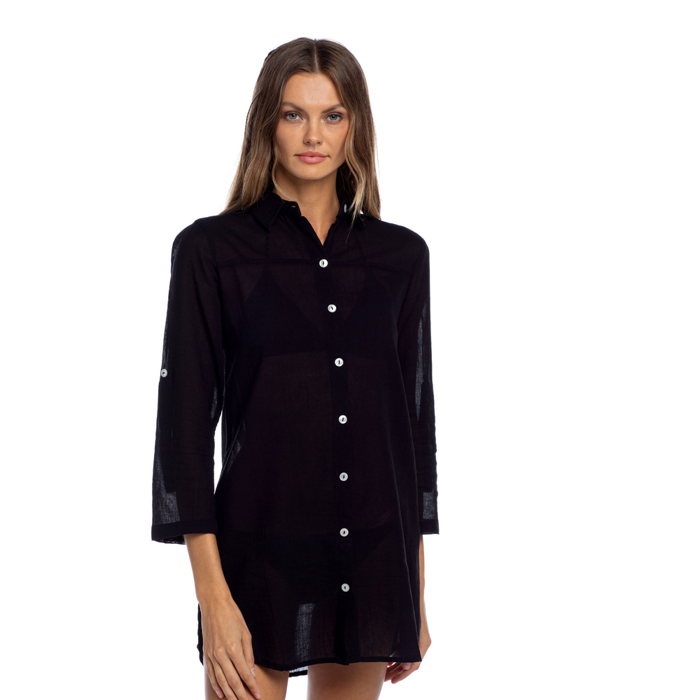 Shirt Tunic Black