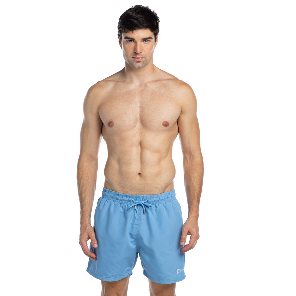 
                      
                        Solid Blue - Swim Shorts
                      
                    