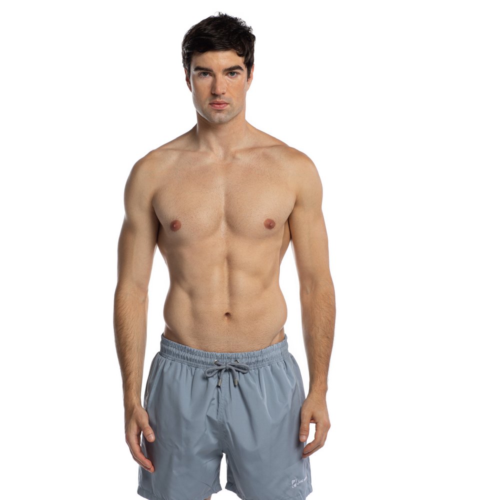 
                      
                        Solid Grey - Swim Shorts
                      
                    