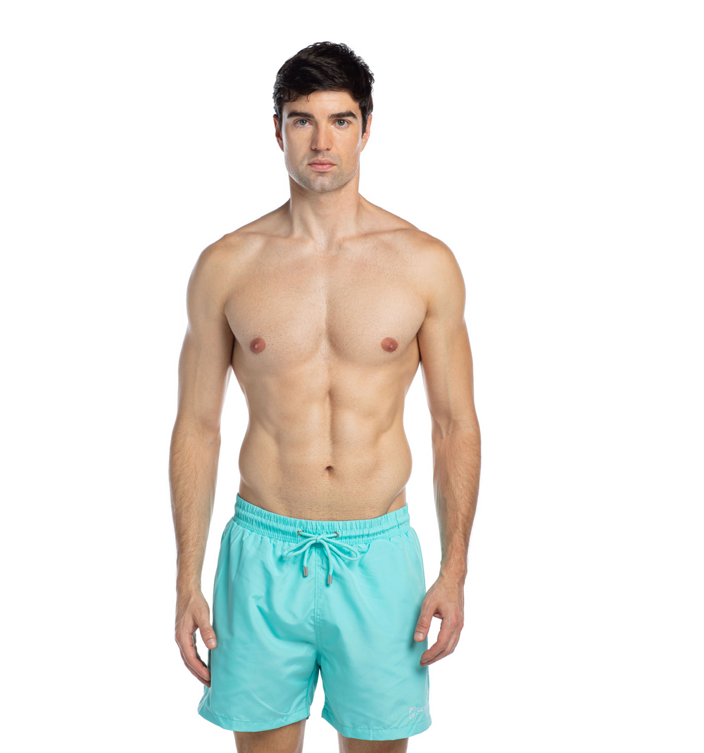 Solid Mint - Swim Shorts