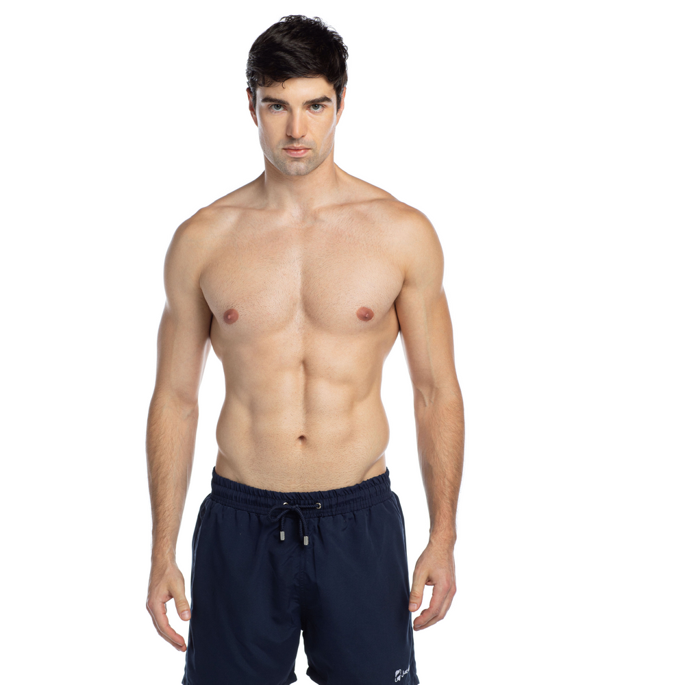 Solid Navy - Swim Shorts