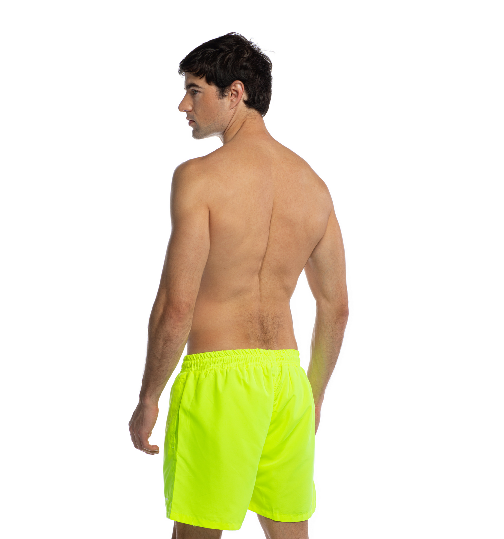 Bright yellow sales swim shorts