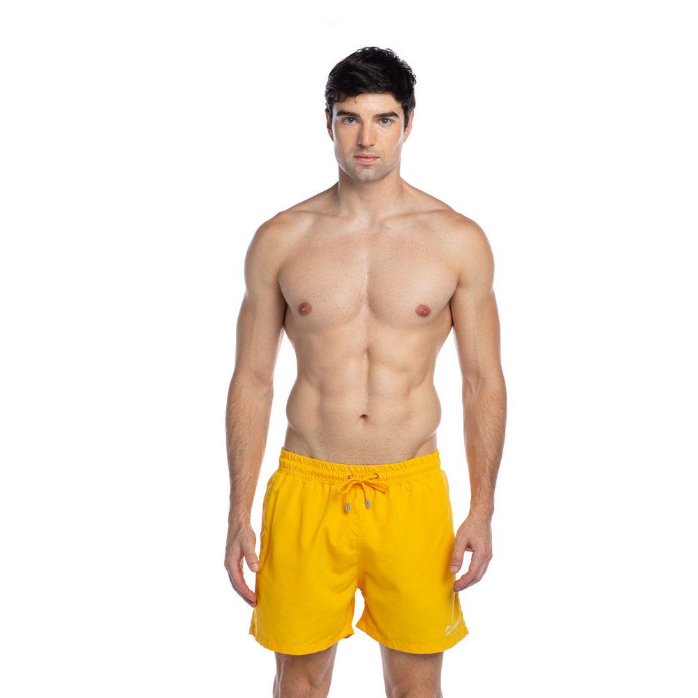 Solid Orange - Swim Shorts