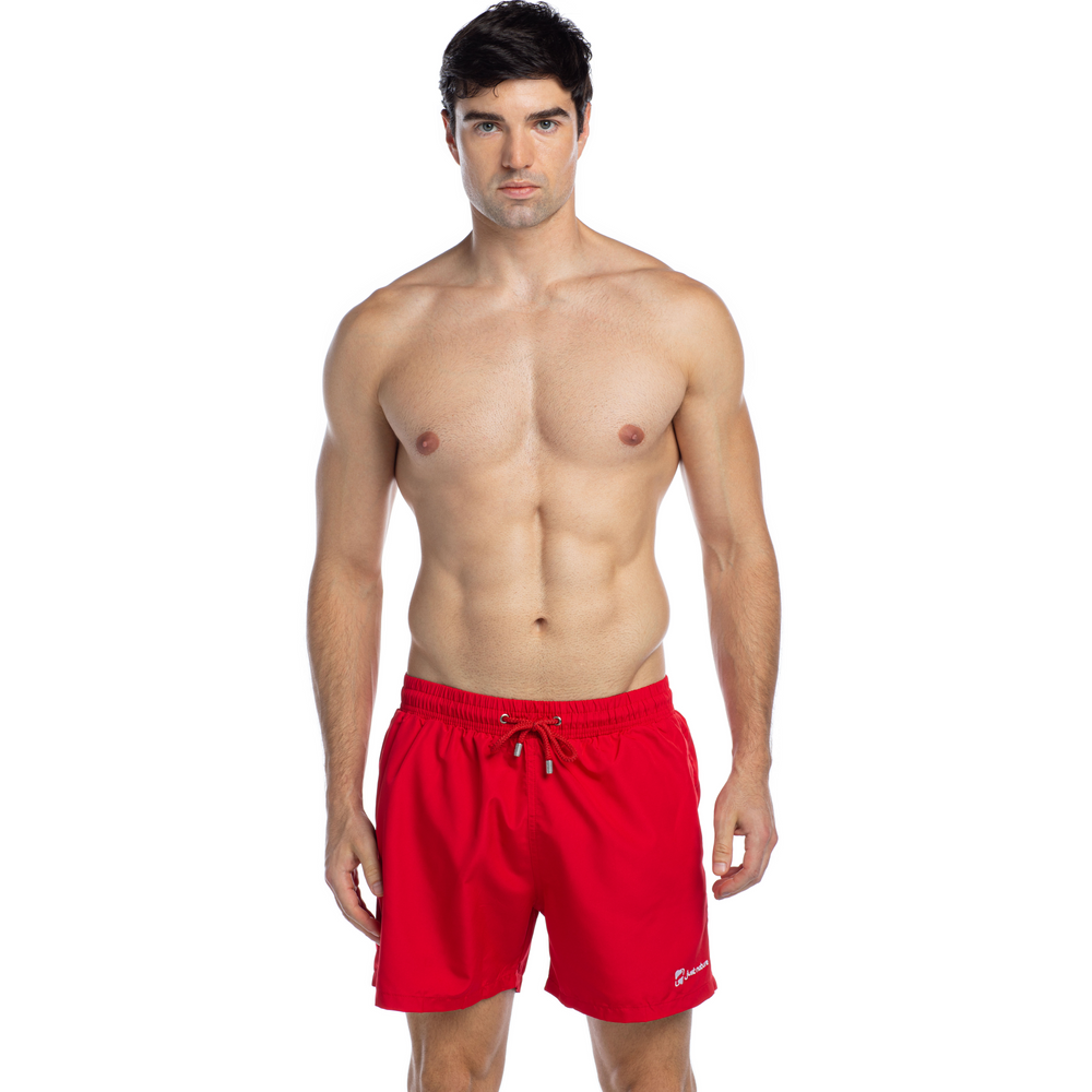 
                      
                        Solid Red - Swim Shorts
                      
                    