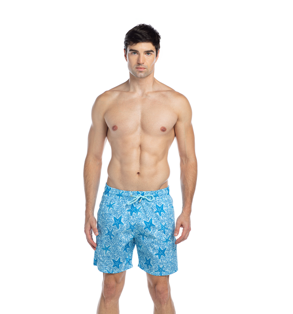 Splendour - Light Sea Stars - Swim Shorts