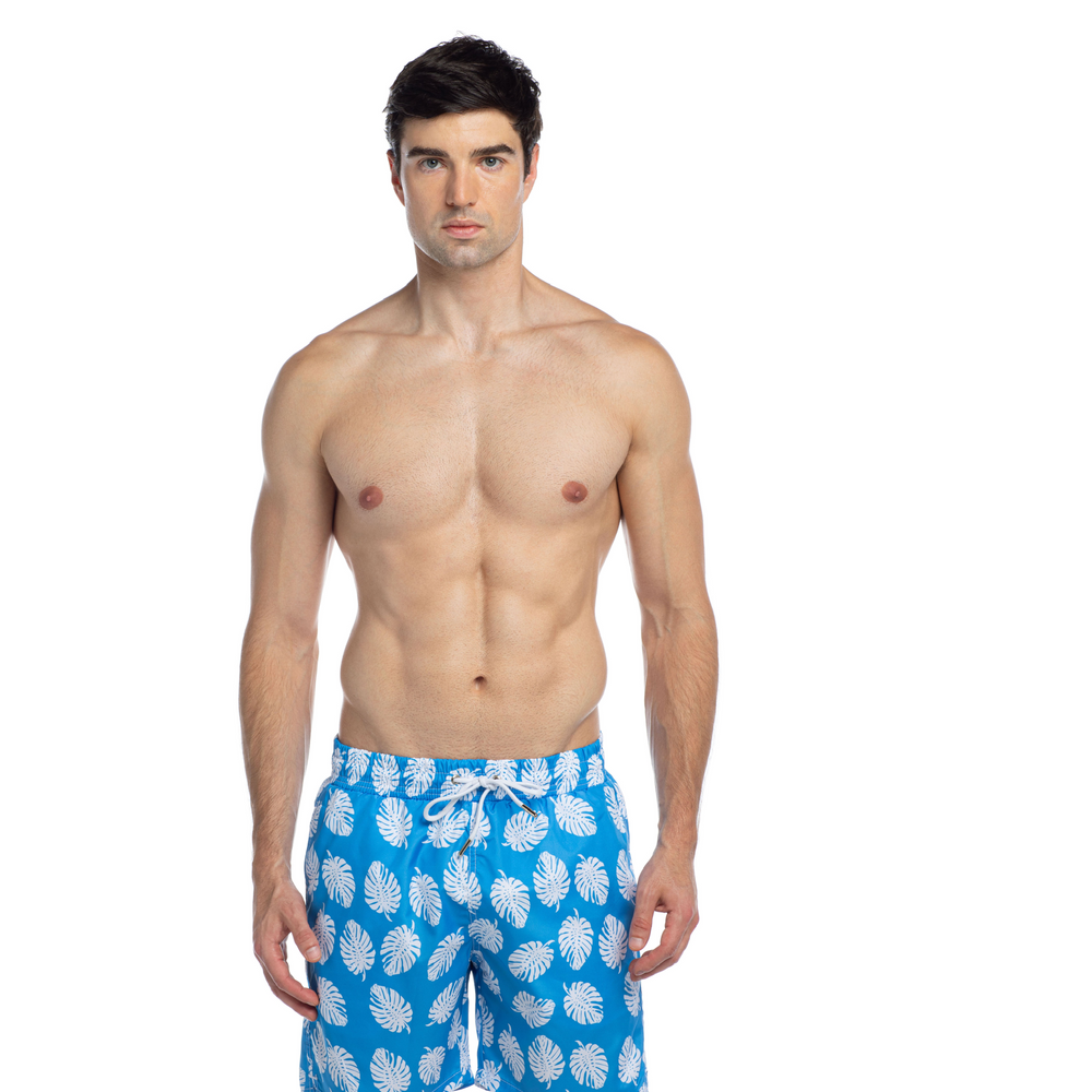 
                      
                        Splendour - Palm Leaves Blue - Swim Shorts
                      
                    