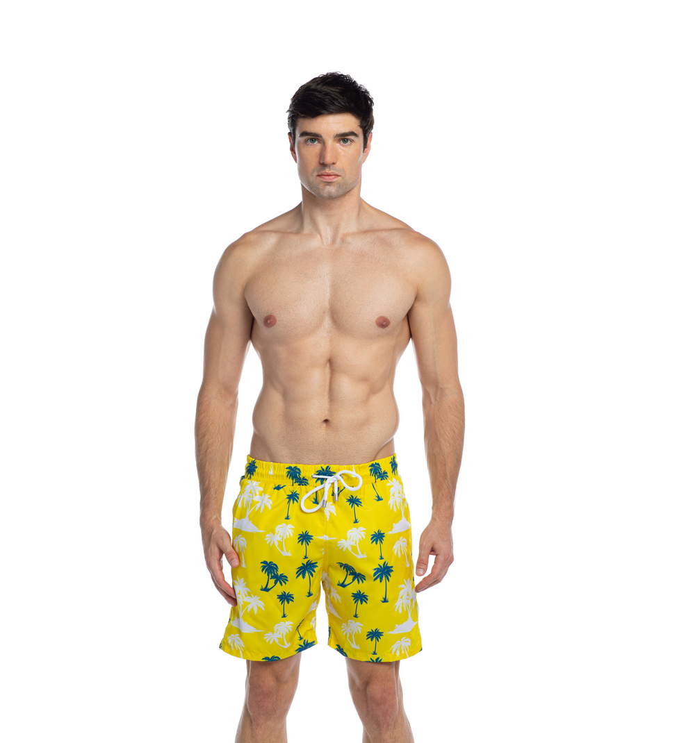 Splendour - Palma Yellow - Swim Shorts