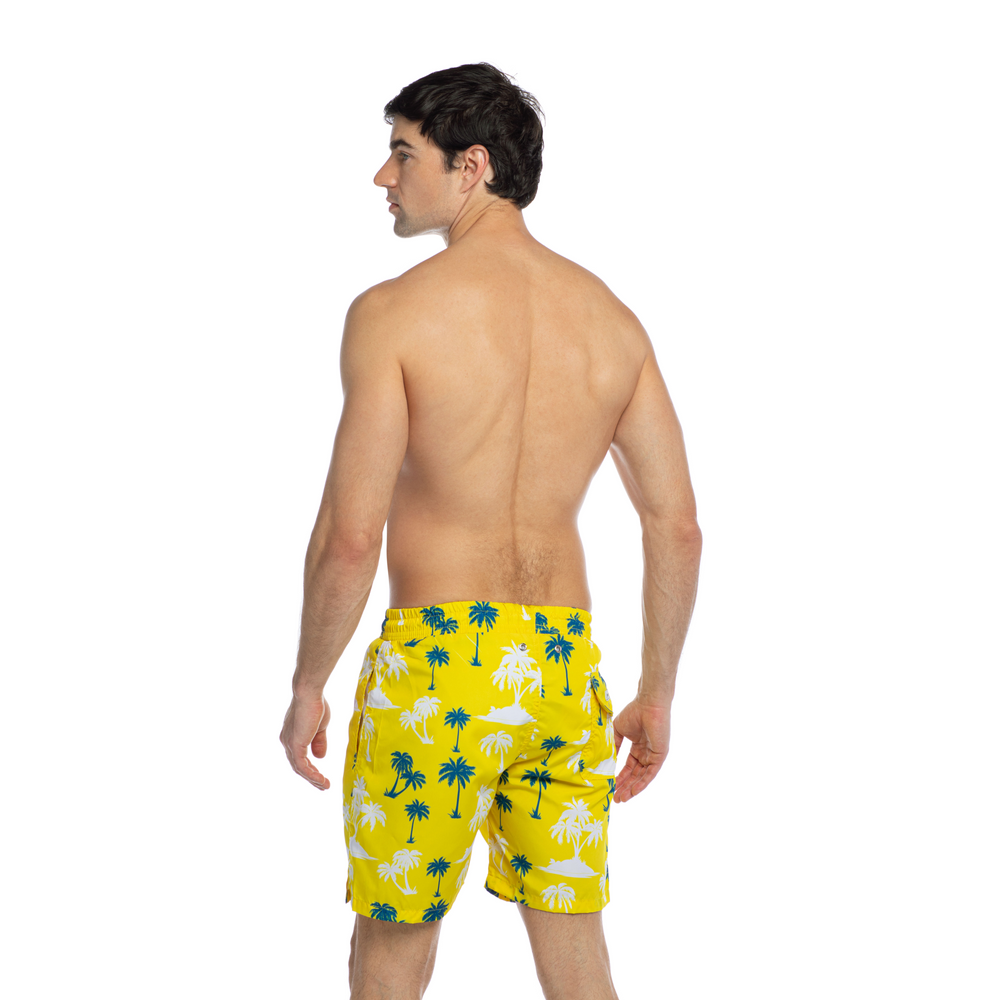 Splendour - Palma Yellow - Swim Shorts