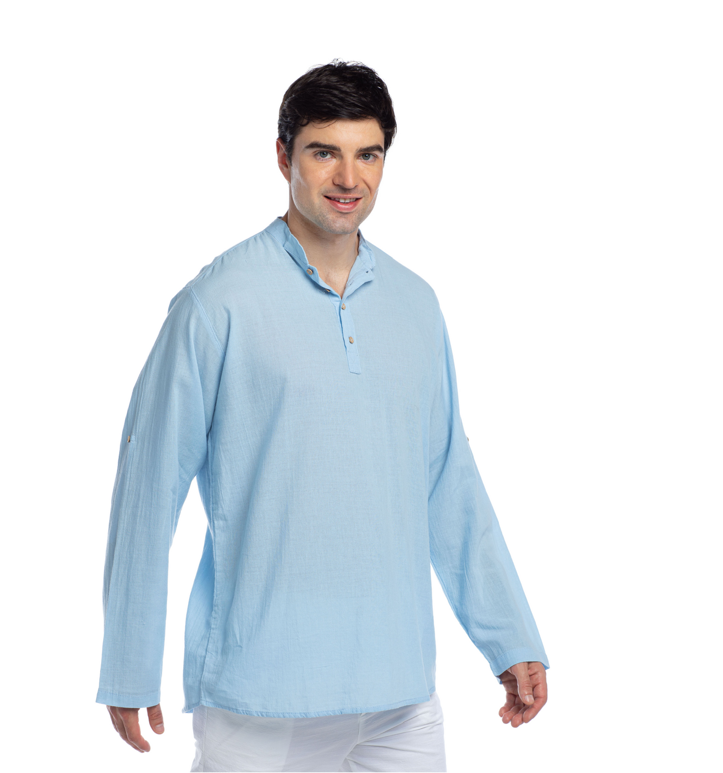 Summer T-Shirt - Long Sleeve-Blue