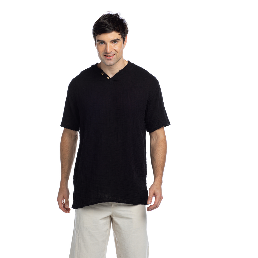 
                      
                        T-shirt Double Comfort-Black
                      
                    