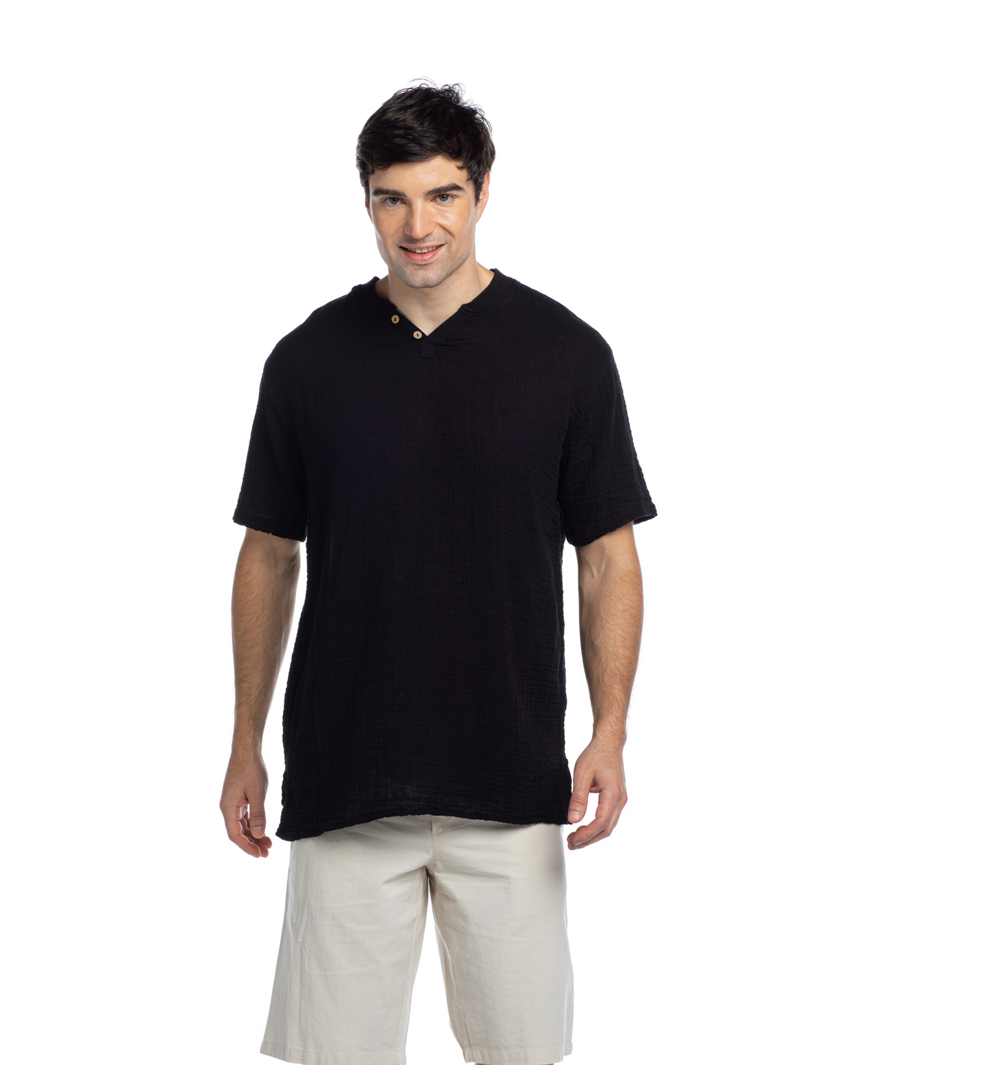 T-shirt Double Comfort-Black