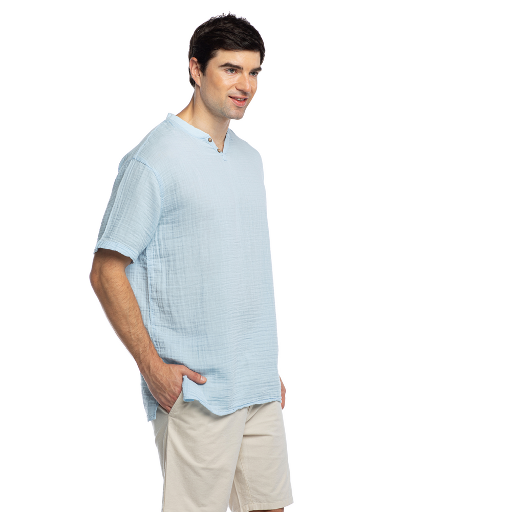 
                      
                        T-shirt Double Comfort-Ice Blue
                      
                    