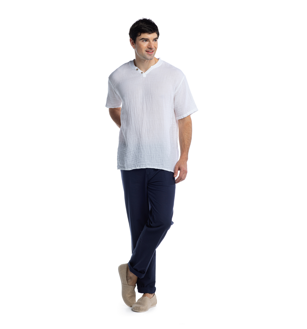 T-shirt Double Comfort-White