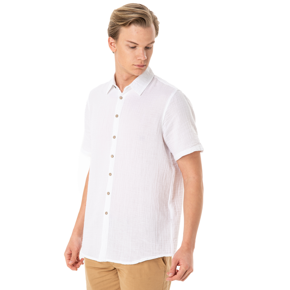 
                      
                        TIM DOUBLE SHIRT-WHITE
                      
                    