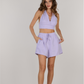 LILY SHORTS DC-LILAC