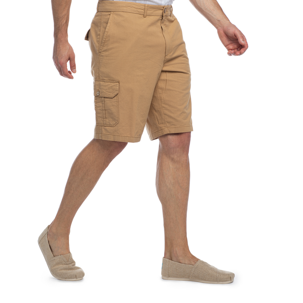 WILLIAM CARGO SHORTS-KHAKI