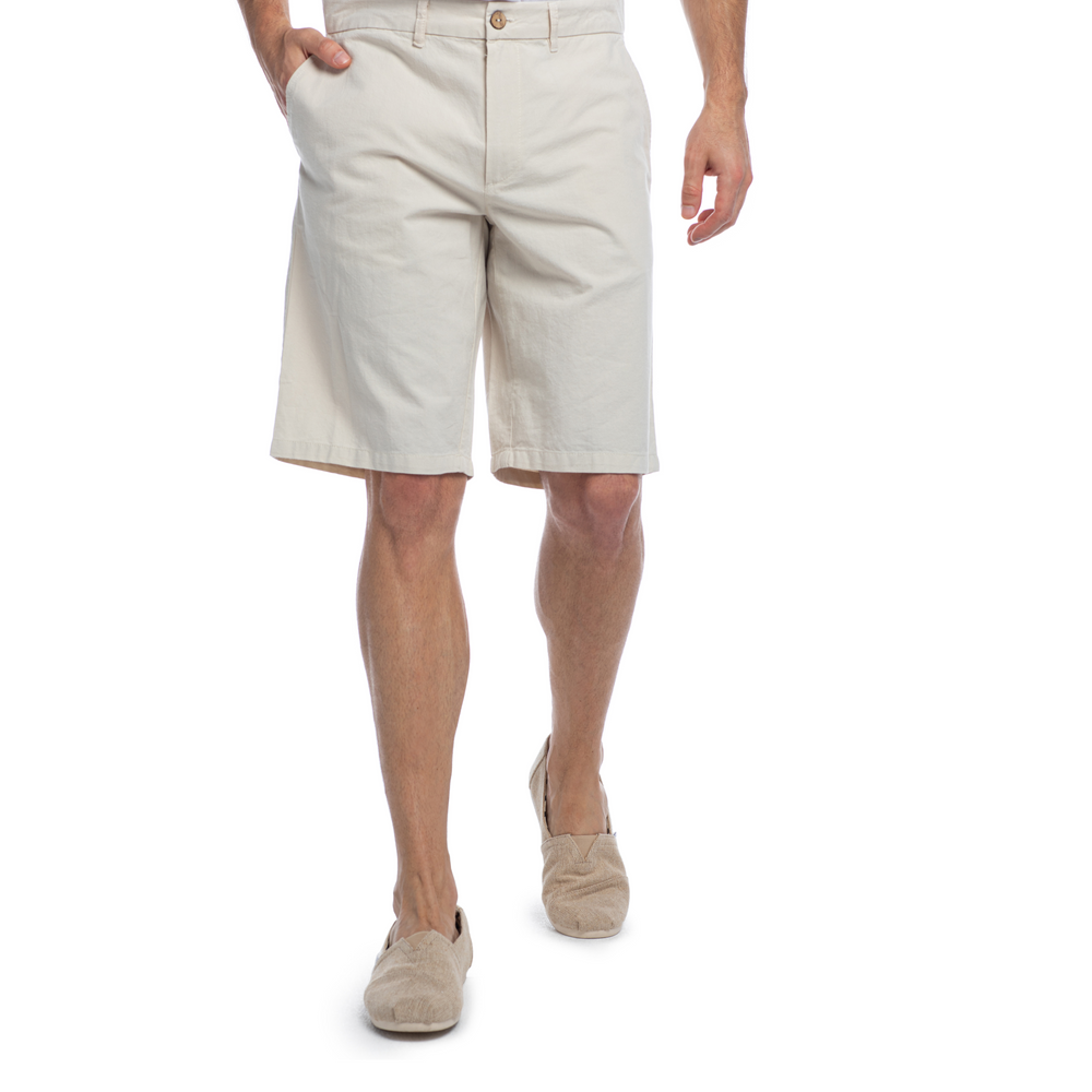 WILLIAM LONG SHORTS-BEIGE