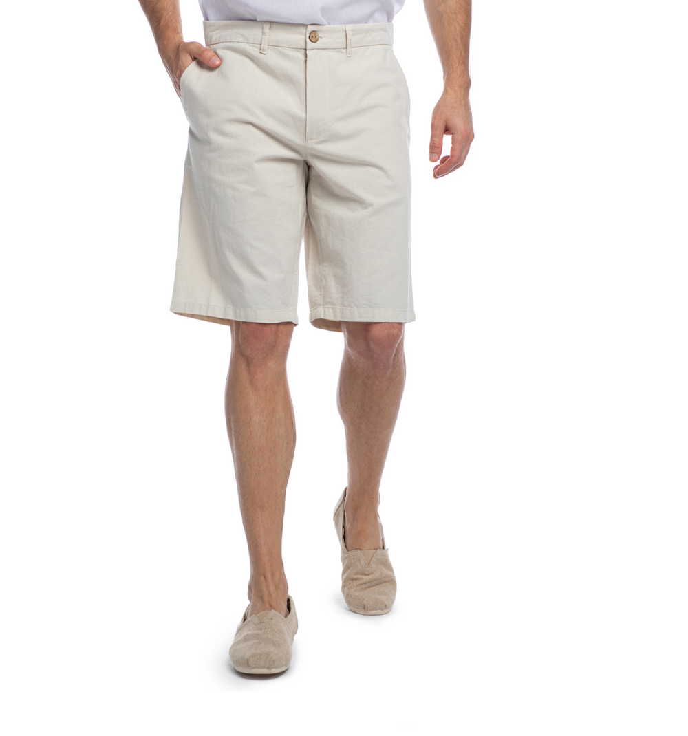 WILLIAM LONG SHORTS-BEIGE