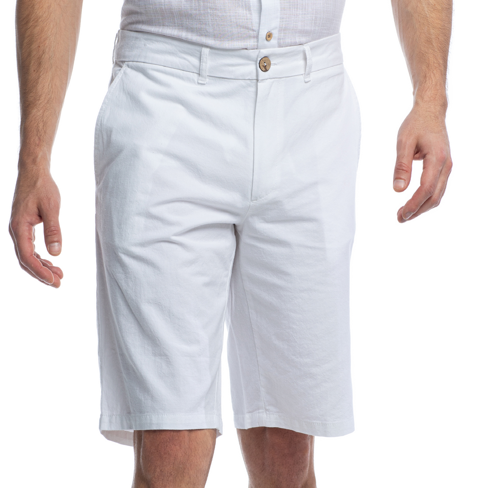 WILLIAM LONG SHORTS-WHITE