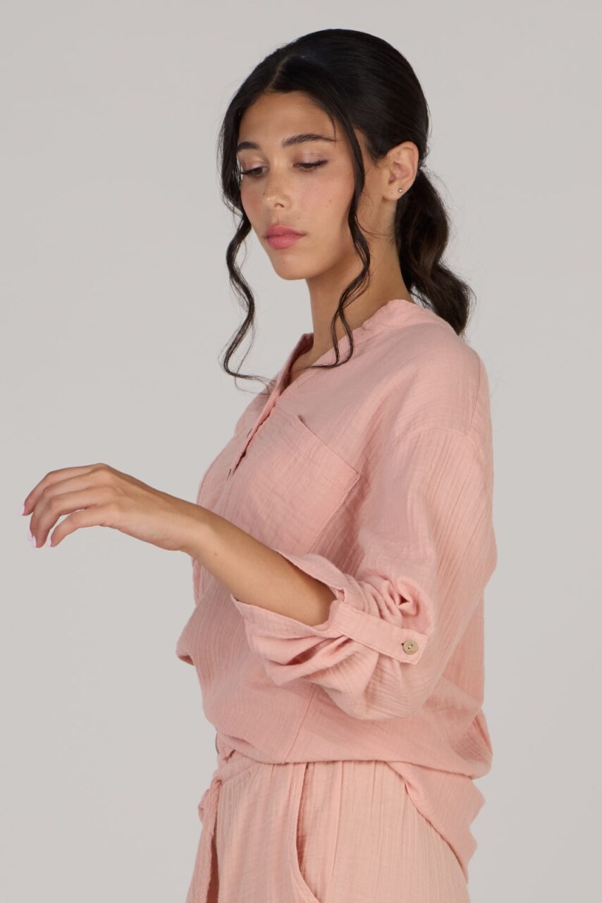 KATTY TOP DOUBLE- PEACH