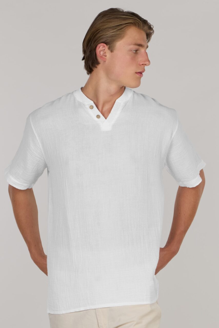 T-shirt Double Comfort-White