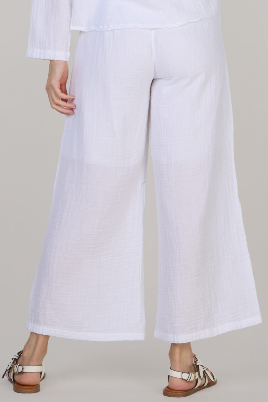CAPRI TROUSERS DC - WHITE