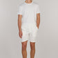 ICONIC LINEN LIGHT SHORTS-WHITE