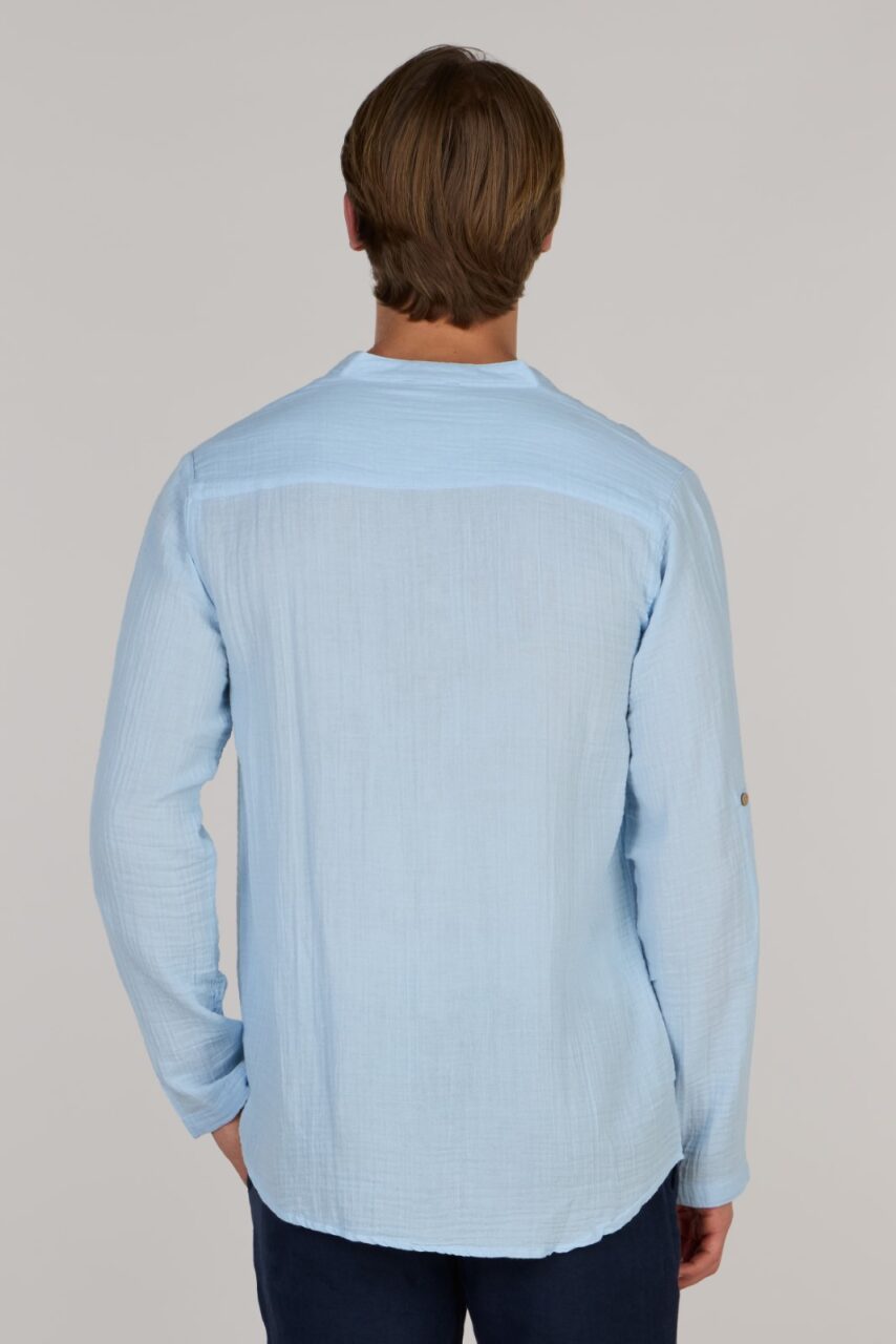 TIMMY DOUBLE SHIRT-ICE BLUE