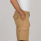 WILLIAM CARGO SHORTS-KHAKI