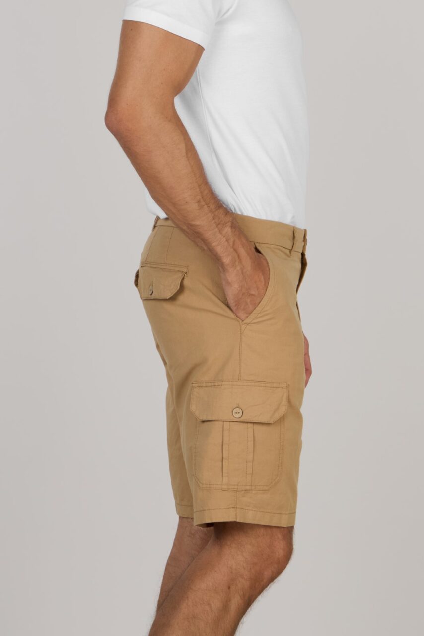 WILLIAM CARGO SHORTS-KHAKI