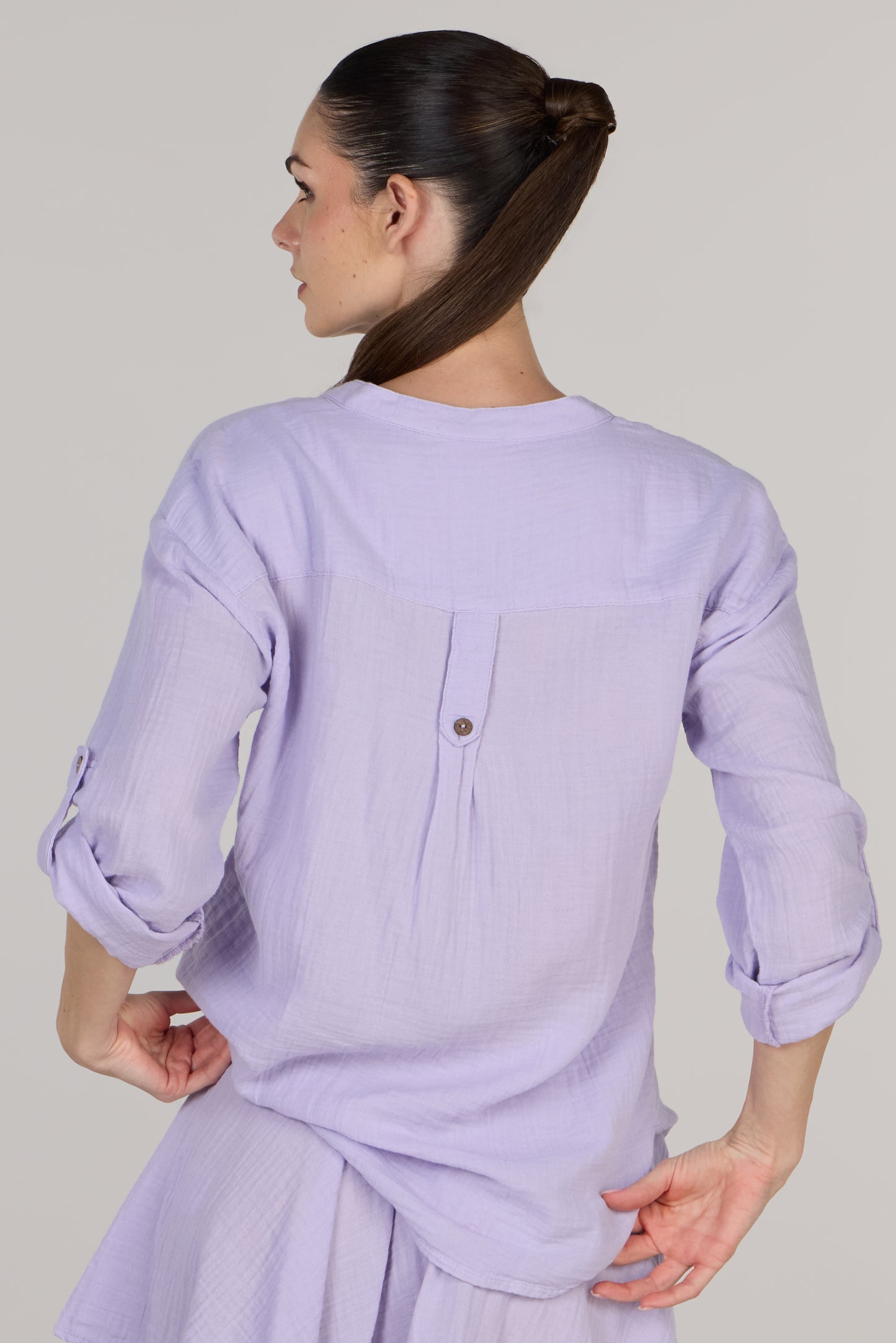 KATTY V-NECK LONG SLEEVE TOP