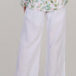 JENNY DOUBLE PANT- WHITE