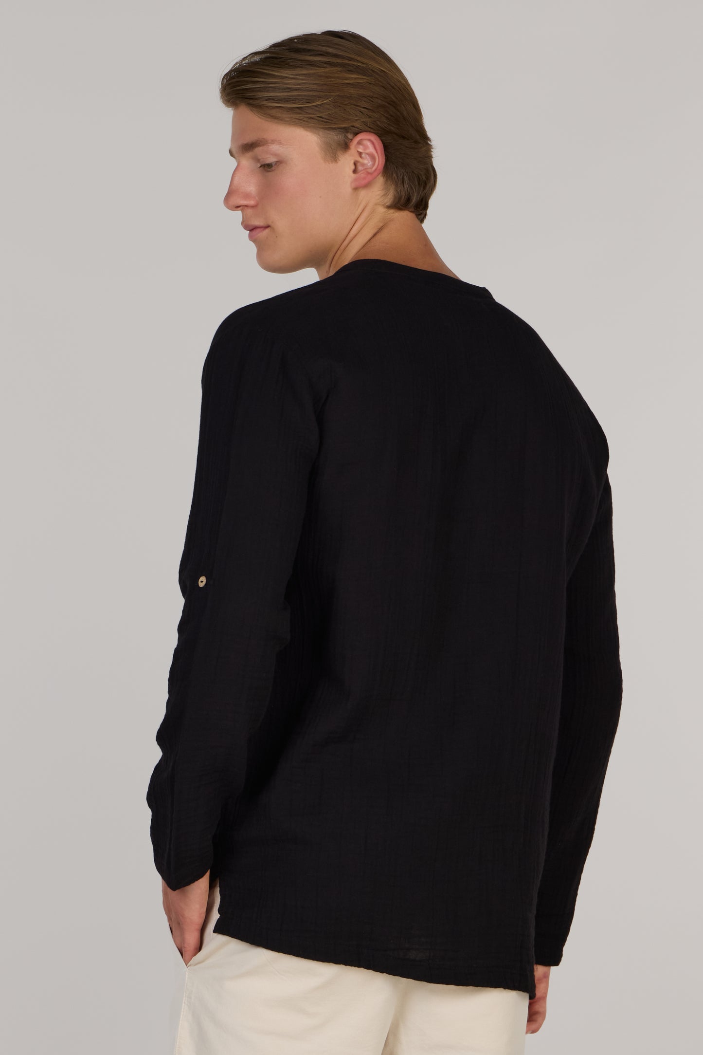 ALEXANDRU LACE UP SHIRT