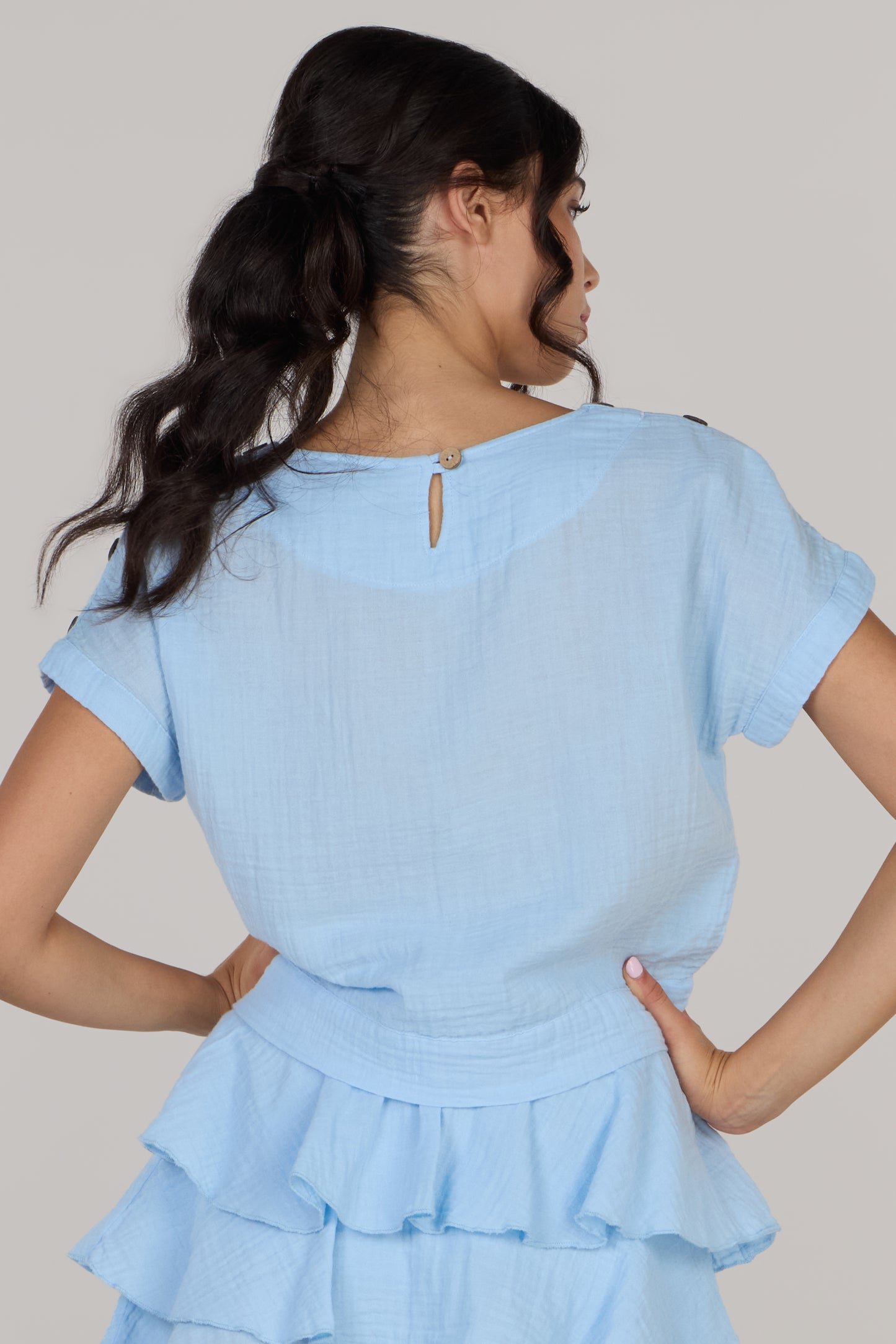 JENNY SHORT SLEEVE TOP