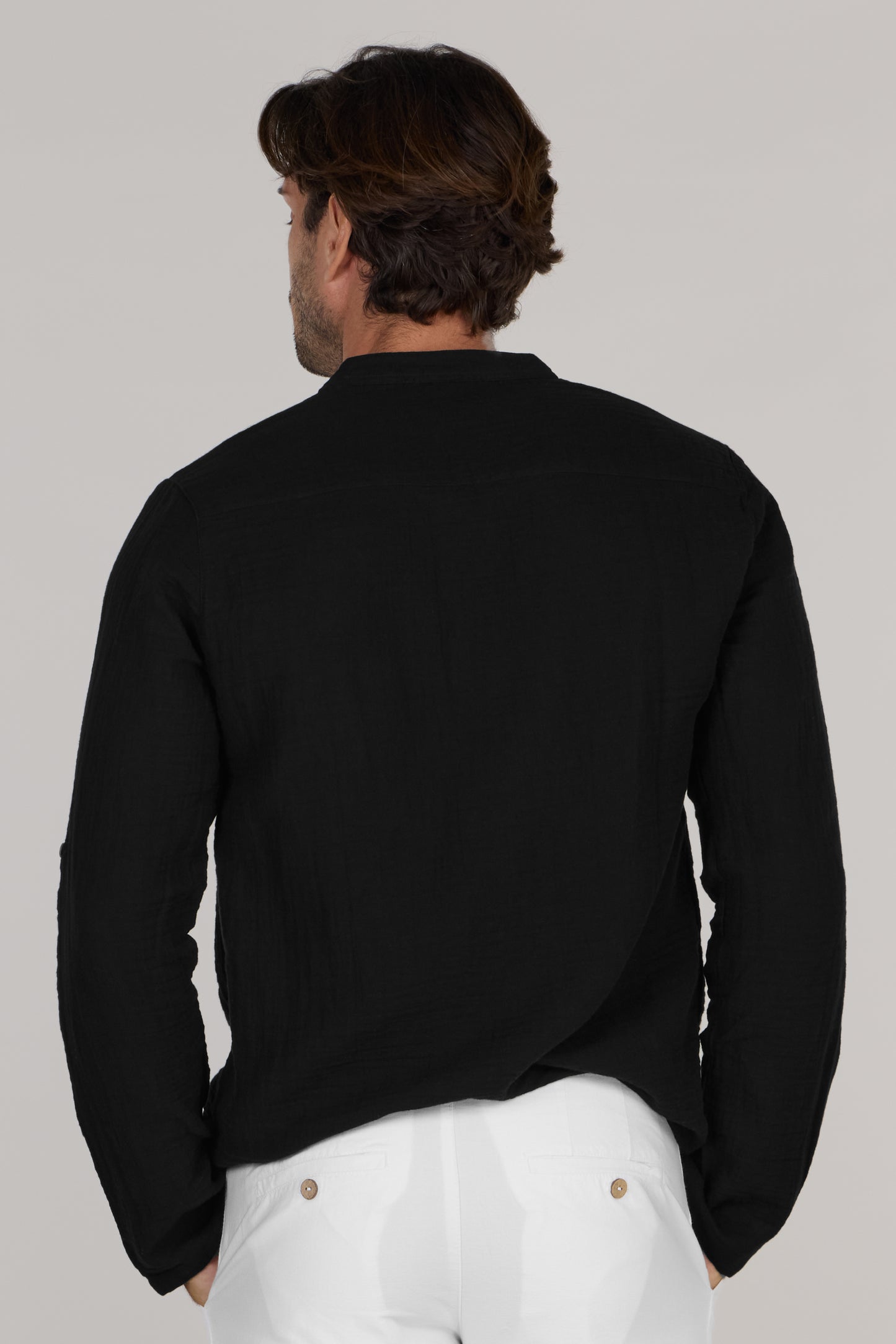 IGOR MANDARIN COLLAR SHIRT