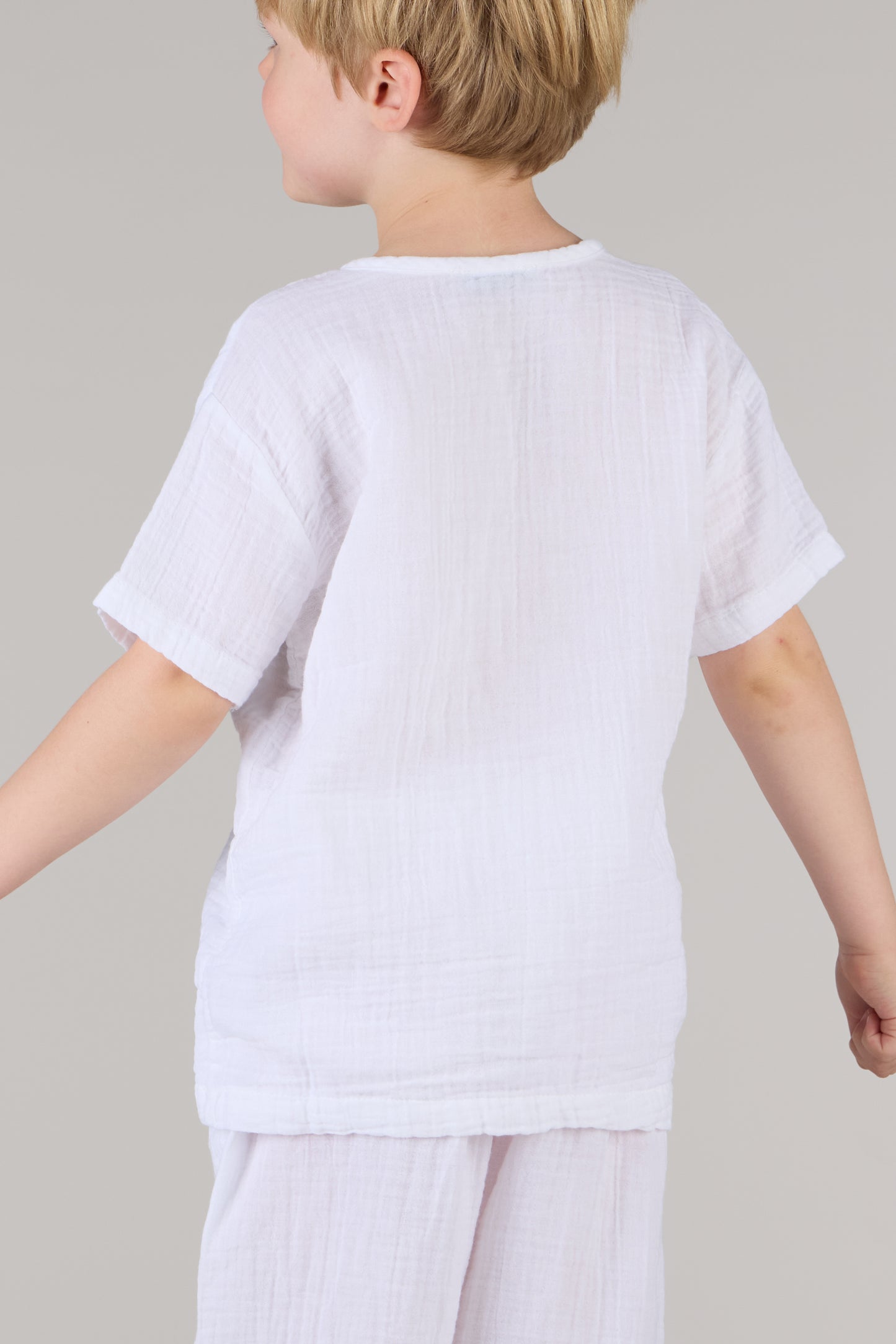 KIDS T-SHIRT DC-WHITE