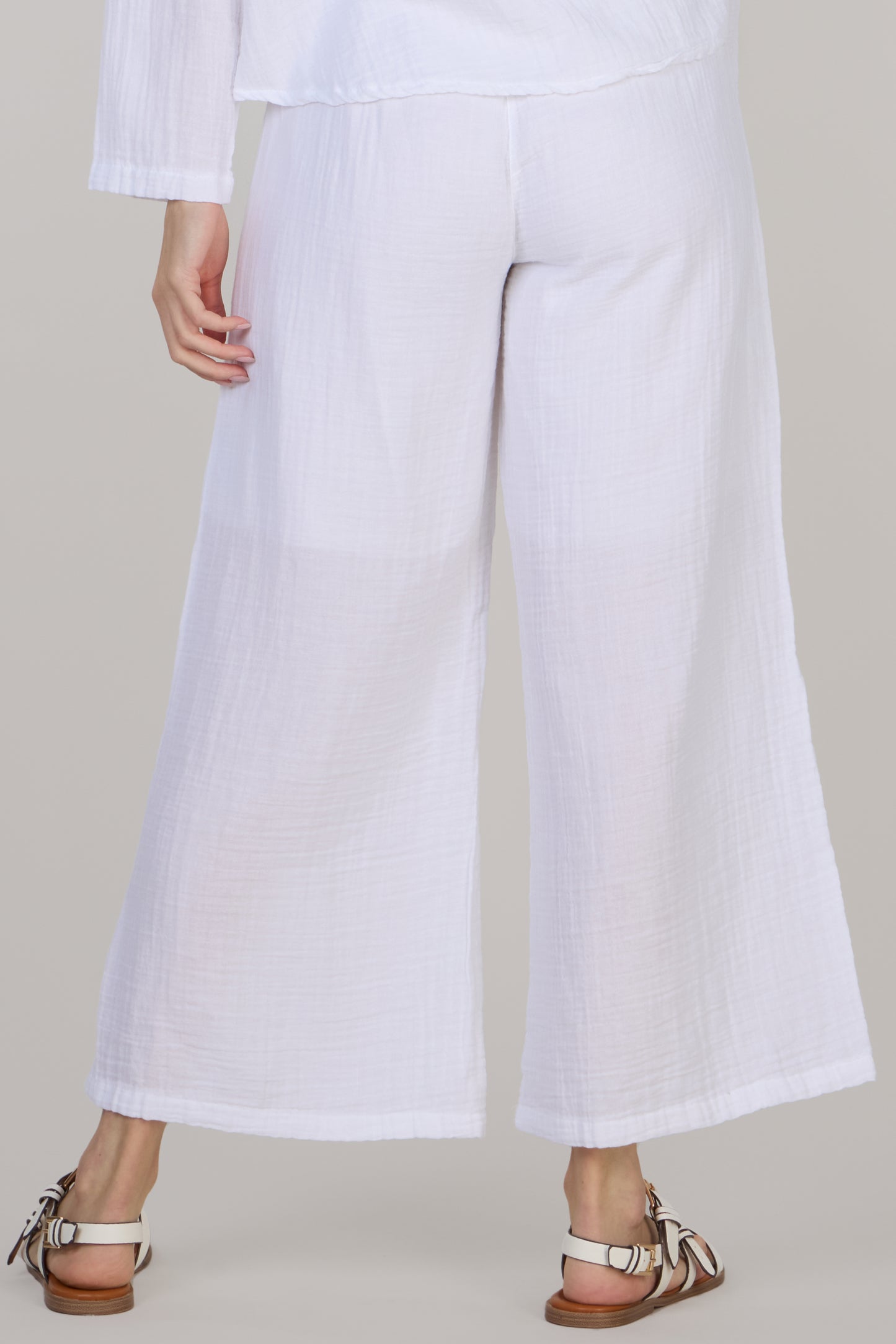 CAPRI TROUSERS DC - WHITE